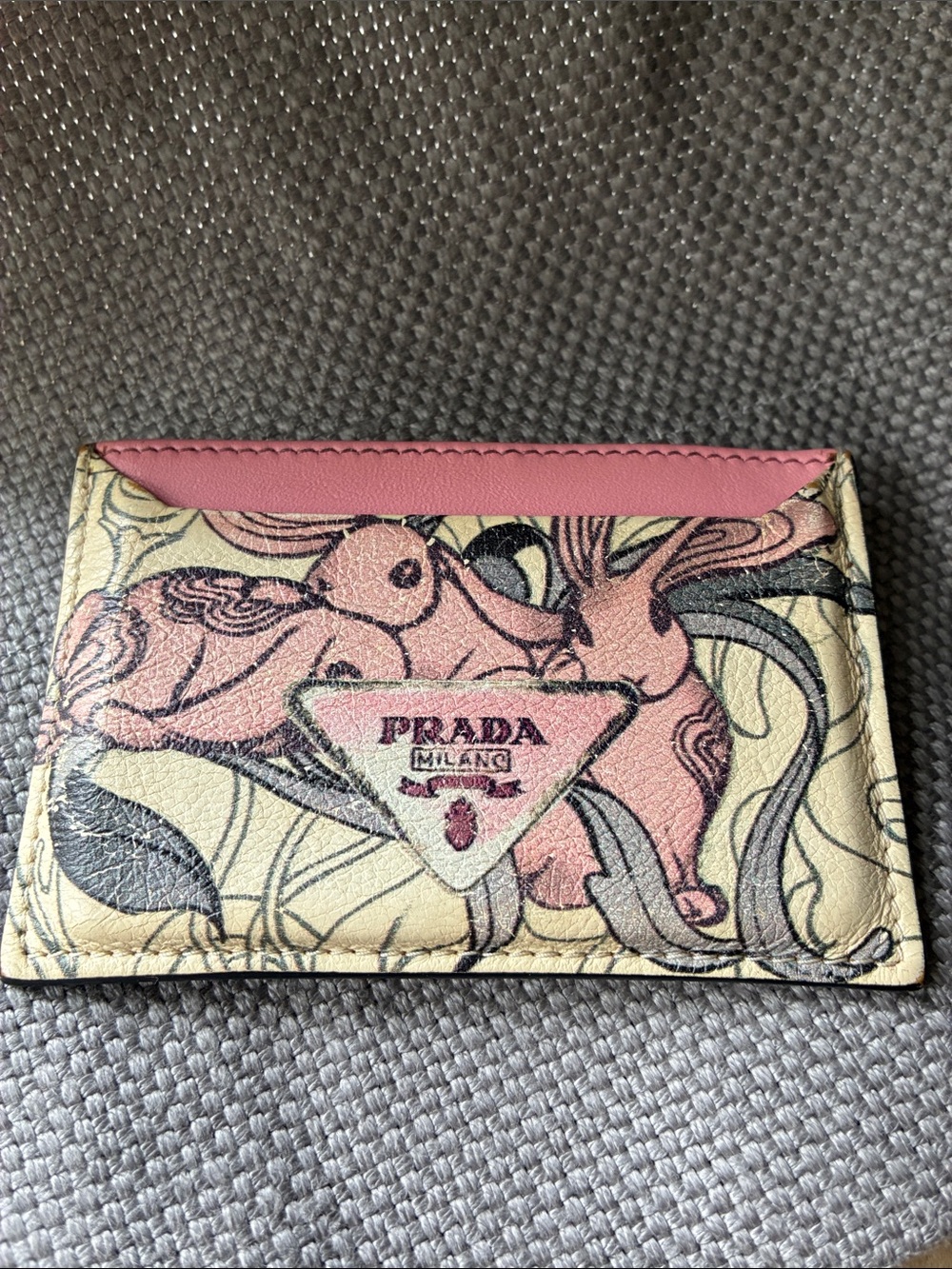 Prada x James Jean Limited Edition Bunny Rabbit Fairy Card Holder!